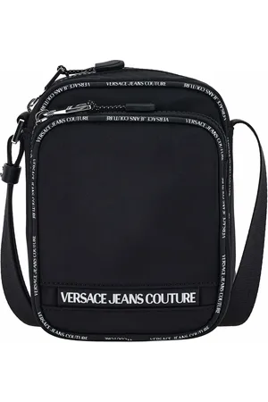 VERSACE Taske, Herre, Sort, ONE SIZE, Uld, Stilfulde Tasker Samling