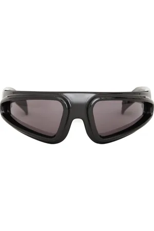 Rick Owens Tilbehør, Herre, Sort, ONE SIZE, Shiny Ryder Solbriller