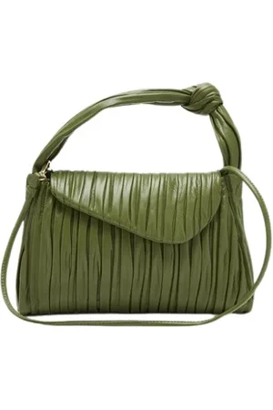 Silvano Biagini Taske, Dame, Grøn, ONE SIZE, Uld, Mini Olive Håndtaske