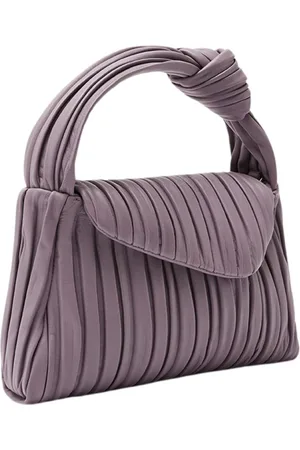 Silvano Biagini Taske, Dame, Lilla, ONE SIZE, Uld, Mini Lavendel Håndtaske