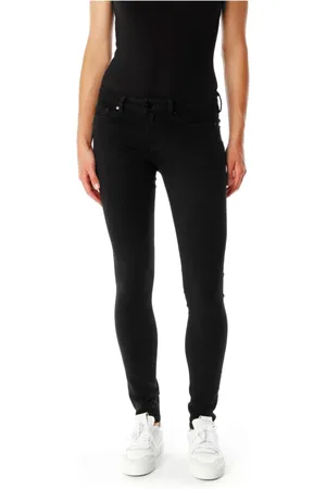 Denham Jeans, Dame, Sort, W30 L28, Denim, Skinny Jeans