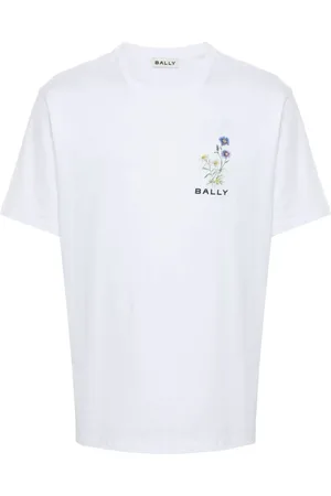Bally Top, Herre, Hvid, 2XL, Bomuld, Hvide T-shirts og Polos