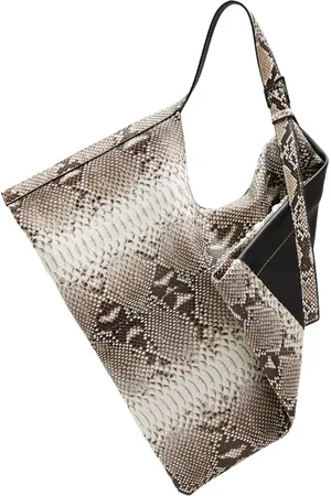 Silvano Biagini Taske, Dame, Flerfarvet, ONE SIZE, Uld, Python Skuldertaske