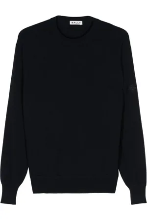 Bally Strik, Herre, Sort, M, Tyl, Elegant Sweater Styles