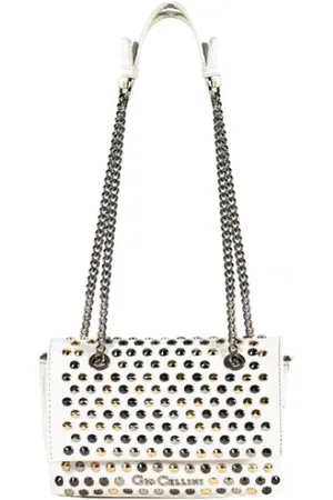 Gio Cellini Taske, Dame, Hvid, ONE SIZE, Uld, Kvinders Logo Taske