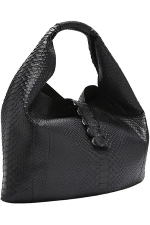 Silvano Biagini Taske, Dame, Sort, ONE SIZE, Uld, Eksotisk Skuldertaske