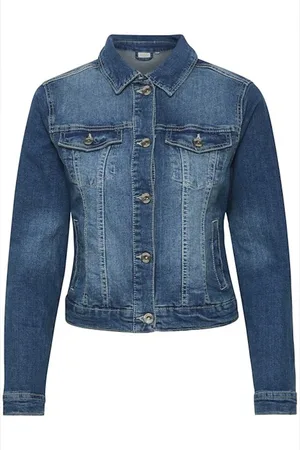 Cream Jakke, Dame, Blå, XL, Denim, Denim Jakke Rich Lisa