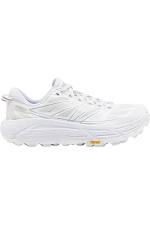 Hoka One One Sko, Herre, Hvid, 39 1/3 EU, Åndbare Mesh Sneakers med TPU Detaljer
