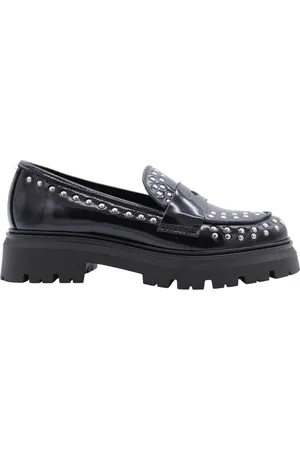 E mia Sko, Dame, Sort, 40 EU, Uld, Stilfulde Mocassin Sko