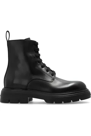 Salvatore Ferragamo Sko, Dame, Sort, 39 1/2 EU, Læder, Ankelstøvler Dionne