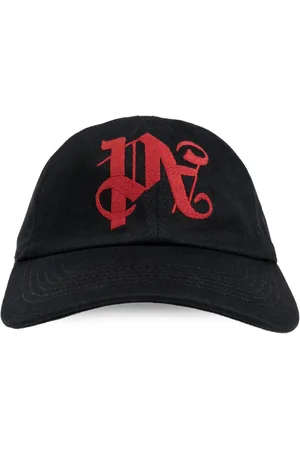 Palm Angels Tilbehør, Herre, Sort, ONE SIZE, Bomuld, Baseball Cap