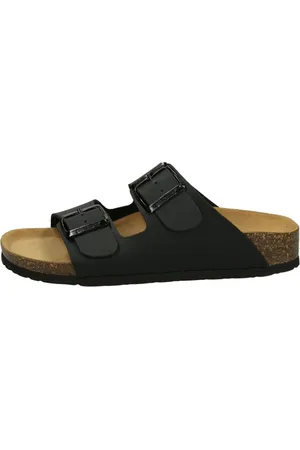 BioNatura Sko, Herre, Sort, 37 EU, Læder, Behagelige Slip-On Sko til Kvinder