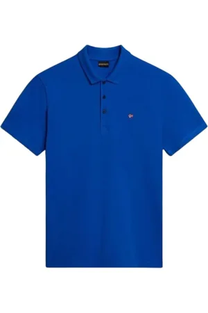 Napapijri Top, Herre, Blå, S, Bomuld, Herre Polo Sommerkollektion