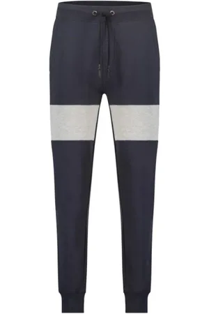Cerruti 1881 Bukser, Herre, Blå, 2XL, Uld, Sporty Streetwear Bukser