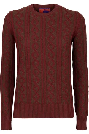 Gallo Strik, Dame, Flerfarvet, L, Uld, Dame Pullover Sweater