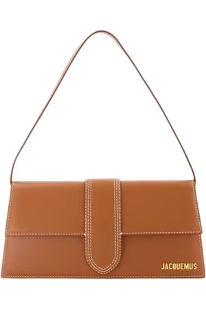 Jacquemus Taske, Dame, Brun, ONE SIZE, Bomuld, Le Bambino Long taske