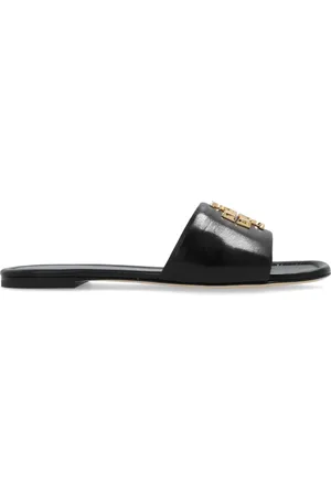 Tory Burch Sko, Dame, Sort, 35 1/2 EU, Uld, Eleanor Slides