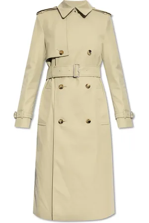 Burberry Frakke, Dame, , 3XS, Bomuld, Trenchcoat med bælte