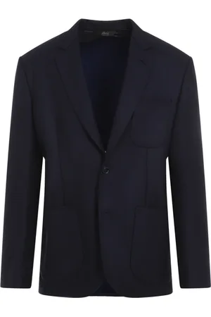 BRIONI Jakke, Herre, Sort, L, Uld, Navy Sapphire Jacket