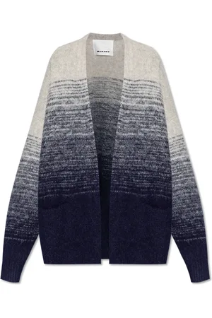 Isabel Marant Strik, Dame, Flerfarvet, XS, Uld, Cardigan Daneah