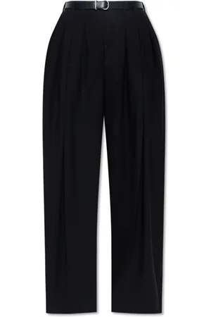 Jil Sander Bukser, Dame, Sort, M, Uld, Uldbukser