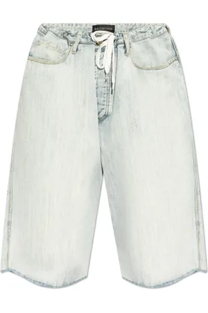 Balenciaga Shorts, Herre, Blå, W33, Denim, Denim Bermuda Shorts