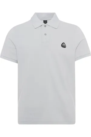 Moose Knuckles Top, Herre, Hvid, S, Everett Polo Stone