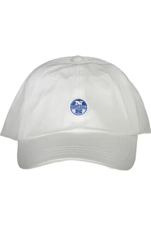 North Sails Tilbehør, unisex, Hvid, ONE SIZE, Bomuld, Elegant hvid logo kasket