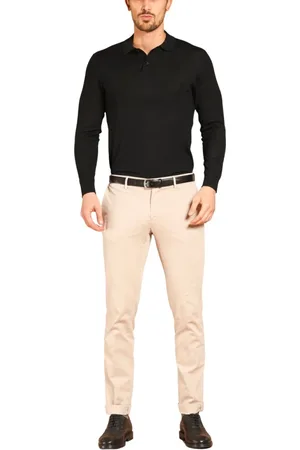 Masons Bukser, Herre, , L, Bomuld, Gabardine Stretch Chino Bukser Regular Fit