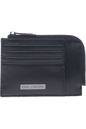 BALDININI Tilbehør, Herre, Sort, ONE SIZE, Document holder in saffiano