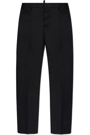 Dsquared2 Bukser, Dame, Sort, S, Bomuld, Bukser med logo