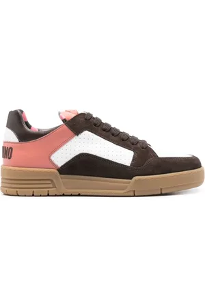 Moschino Sko, Herre, Brun, 42 EU, Læder, Teddy Bear Sneakers