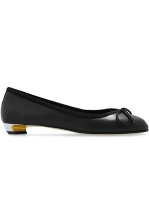 Alexander McQueen Sko, Dame, Sort, 37 EU, Læder, Læder balletflader