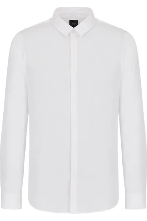 Armani Exchange Skjorte, Herre, Hvid, L, Hvid Skjorte 8Nzc31-Zn28Z