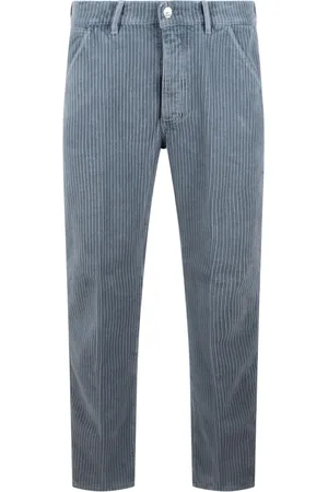 Nine In The Morning Bukser, Herre, Blå, W30, Bomuld, Corduroy Workover Pant