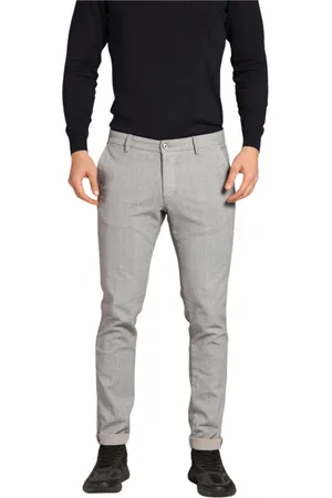 Masons Bukser, Herre, Grå, 2XL, Bomuld, Glen Check Print Chino Bukser