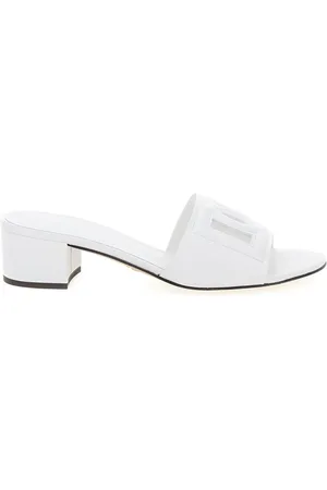 Dolce & Gabbana Sko, Dame, Hvid, 39 1/2 EU, Sandaler
