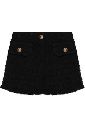 VERSACE Shorts, Dame, Sort, S, Tweed, Tweed Shorts