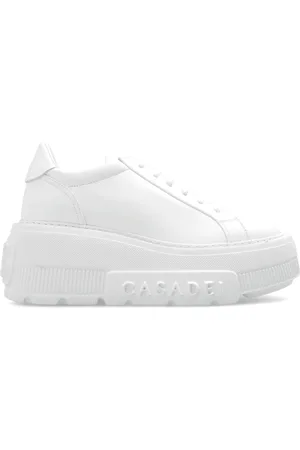 Casadei Sko, Dame, Hvid, 41 EU, Læder, Nexus Platform Sneakers