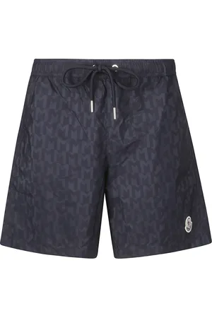 Moncler Badetøj, Herre, Blå, M, Uld, Stilfuldt badetøj