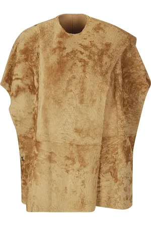 1972 DESA Jakke, Dame, , S, Faux Fur, Vendbar kravetløs kappe med sideknapper