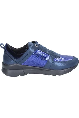 Gattinoni Sko, Dame, Blå, 36 EU, Uld, Sequin Damesneakers