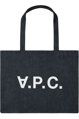 A.P.C. Taske, Herre, Blå, ONE SIZE, Denim, Japansk Denim Håndtaske
