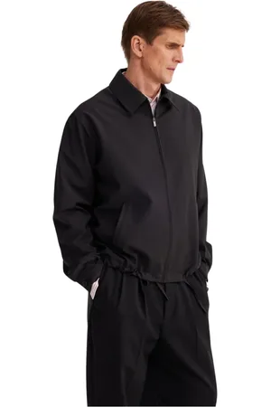 Rohe Jakke, Herre, Sort, 2XL, Uld, Teknisk uld Blousonjakke Kul
