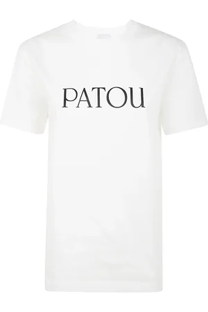 Patou Top, Dame, Hvid, XL, Bomuld, Hvid Essential T-shirt