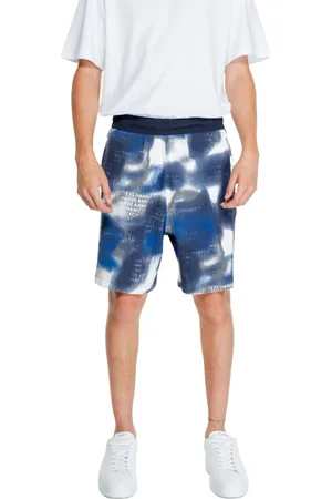 Armani Exchange Shorts, Herre, Flerfarvet, M, Bomuld, Mænds Bermuda Shorts Forår/Sommer Kollektion