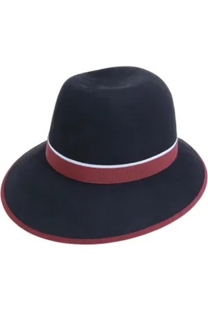 Hermès Pre-owned, Dame, Sort, ONE SIZE, Uld, Pre-owned Uld hatte
