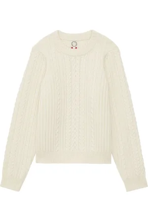 Inès de la Fressange Strik, Dame, Hvid, M, Uld, Marlon Sweater