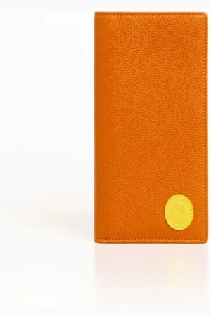 Trussardi Tilbehør, Herre, Brun, ONE SIZE, Læder, Brun læder Bifold Wallet