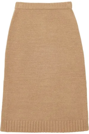 Inès de la Fressange Nederdel, Dame, Brun, M, Uld, Damia Skirt